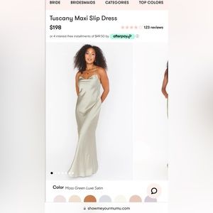 Brand new with tags Show Me Your Mumu Tuscany Bridesmaid Dress (M)